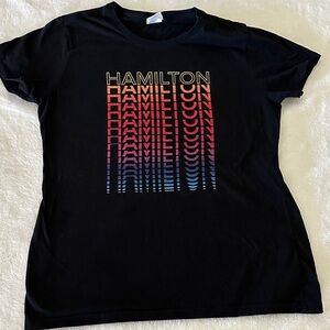 Hamilton Black Graphic Tee